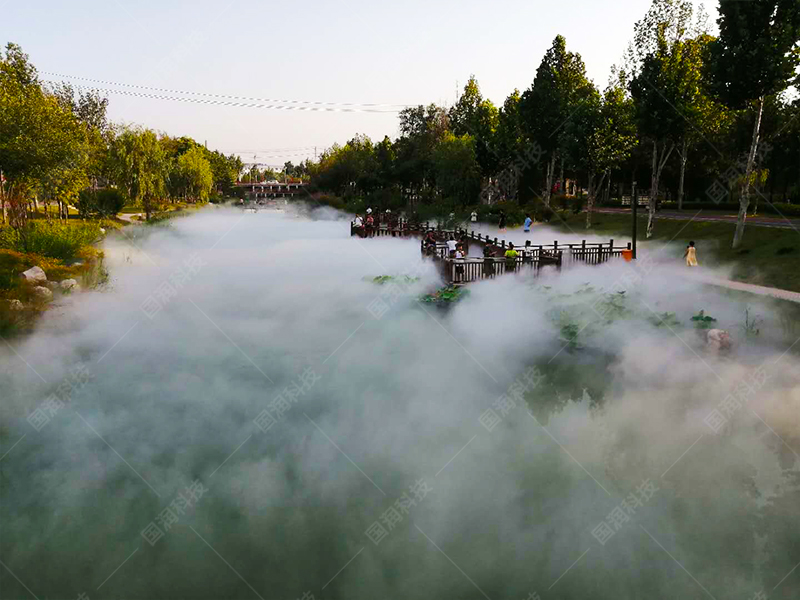 山西运城·稷山县民乐园【公园雾森景观】(图1) 山西运城·稷山县民乐园【公园雾森景观】(图1)