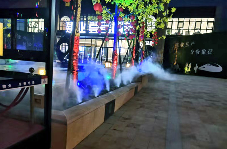 河南安阳·建业壹号城邦灯光【雾森】安装(图3)