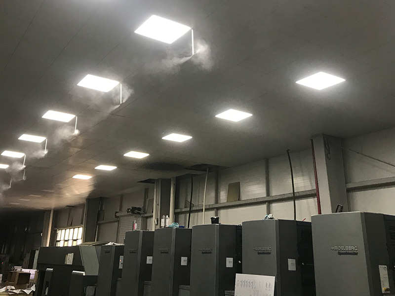 印刷车间该如何应对北方干燥的冬季？