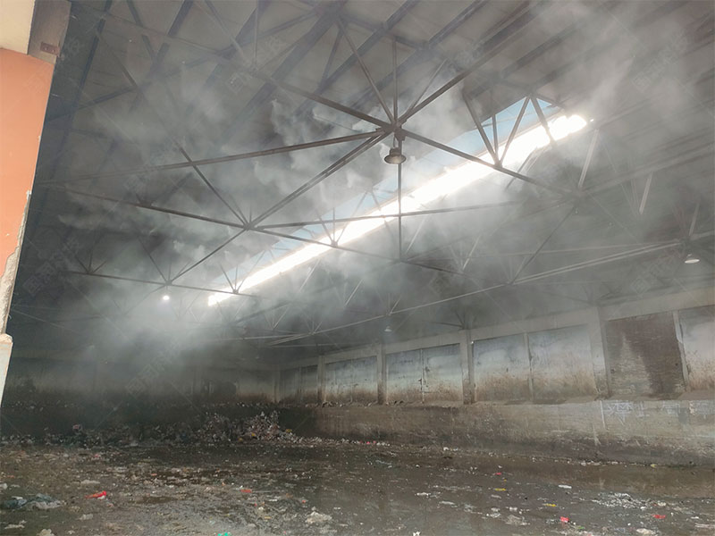 垃圾站喷雾除臭设备，解决垃圾异味带来的公众投诉问题！(图2)